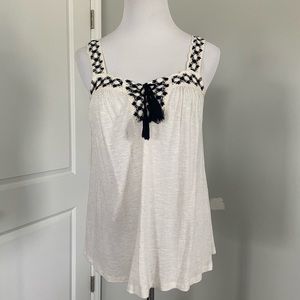 American Rag Women’s Cream/Black Top XS